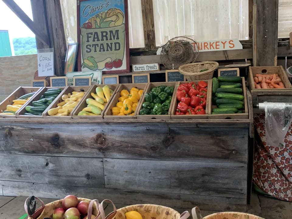 Farm photography at Chris' Farm Stand, Haverhill, Massachusetts.
