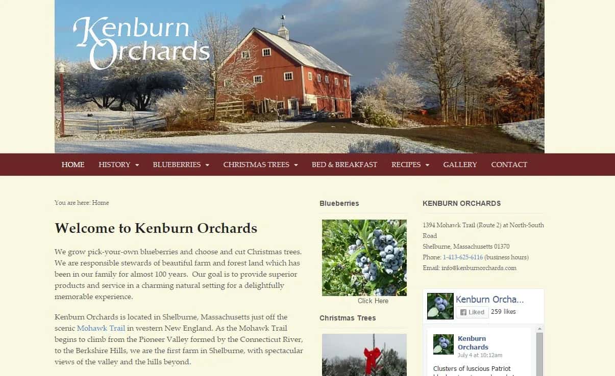Farm photography at Kenburn Orchards, Shelburne, Massachusetts.