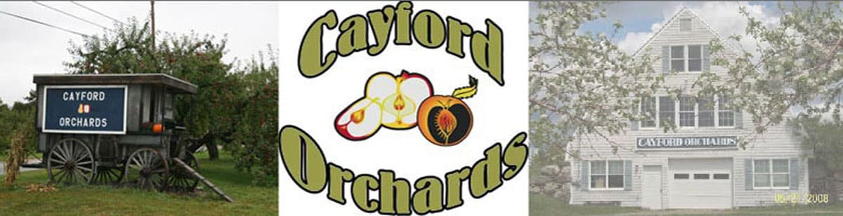 Farm photography at Cayford Orchards, Skowhegan, Maine.