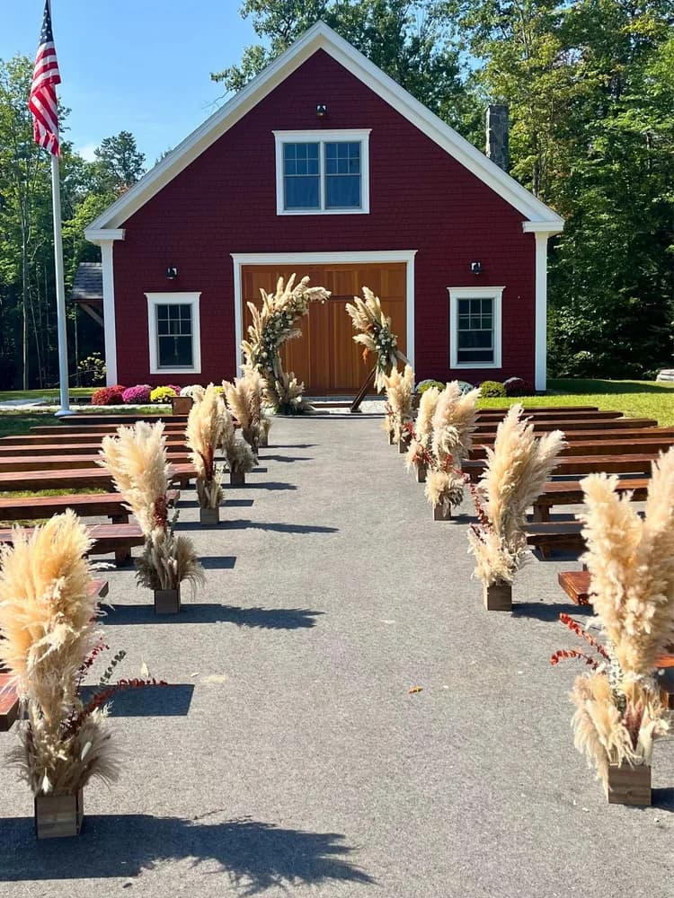 Fresh flowers from Deep Creek Flower Farm in Cumberland, Maine.