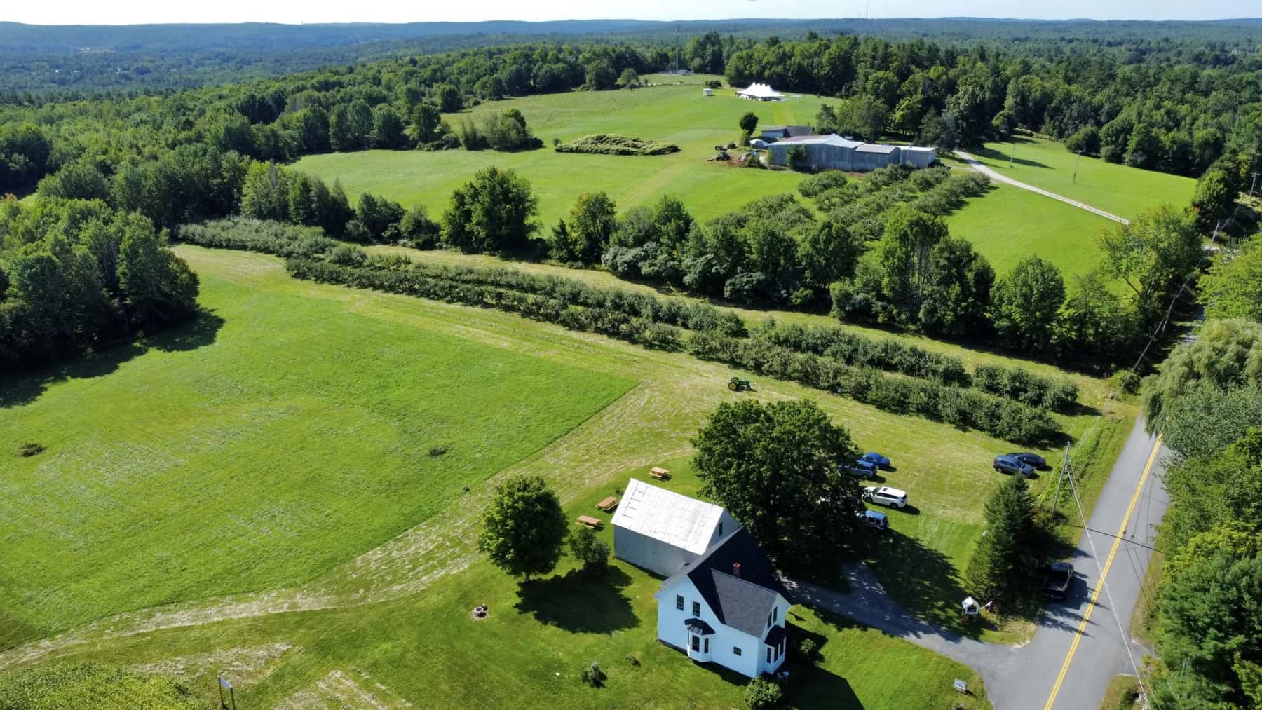 Farm photography at Royal River Orchards, New Gloucester, Maine.