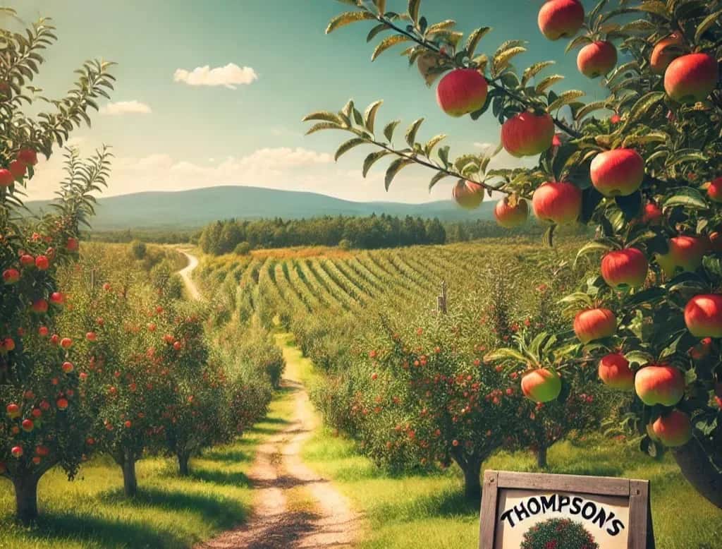 Farm photography at Thompson's Orchard, New Gloucester, Maine.