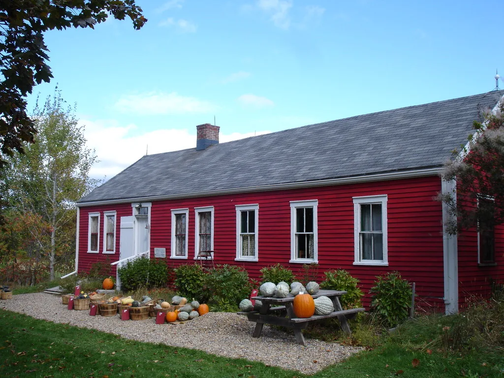 Red Manse Farm in Loudon, New Hampshire