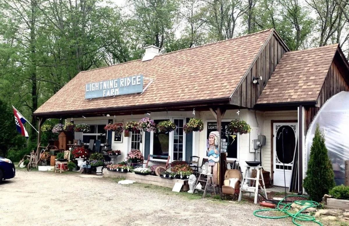 Lightning Ridge Farm farm store in Glocester, Rhode Island