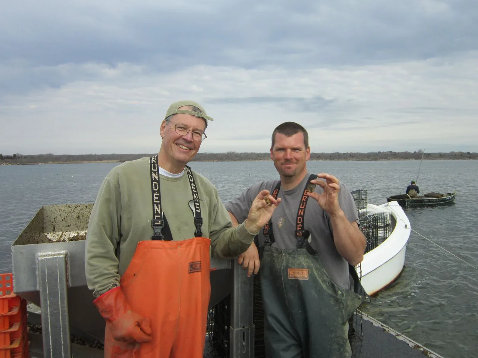 Farm photography at Ninigret Oyster Farm, Charlestown, Rhode Island.