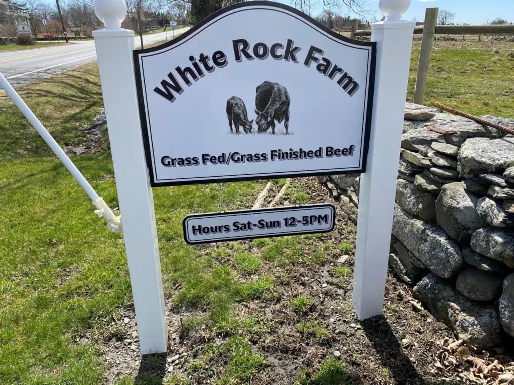 Farm photography at White Rock Farm, Little Compton, Rhode Island.