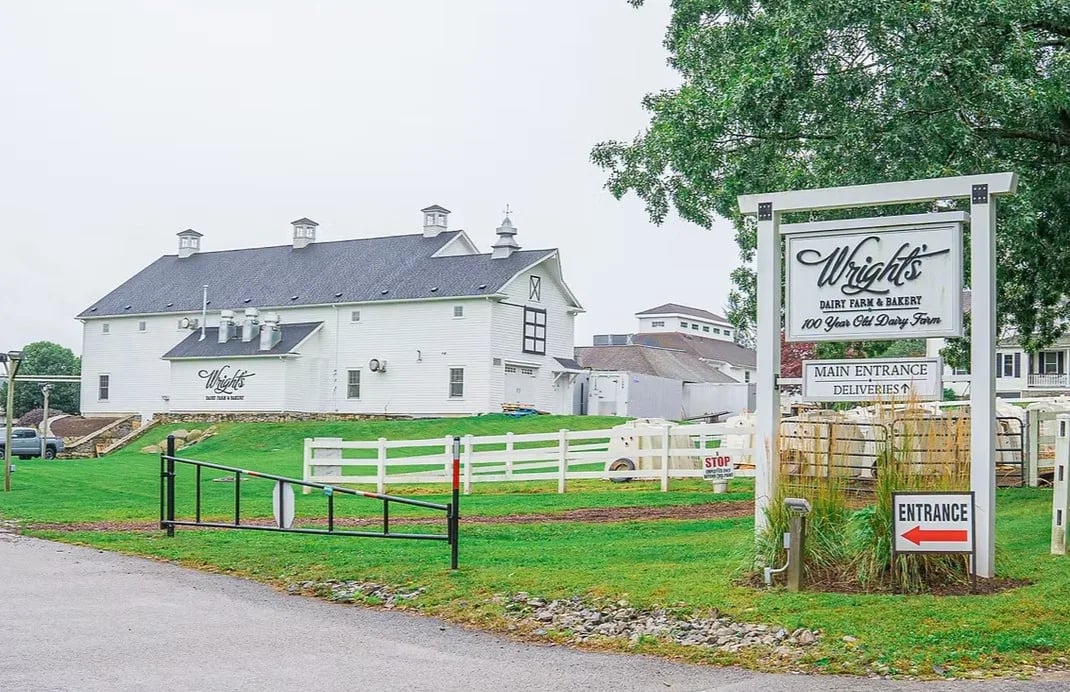 Farm photography at Wright's Dairy Farm & Bakery, North Smithfield, Rhode Island.