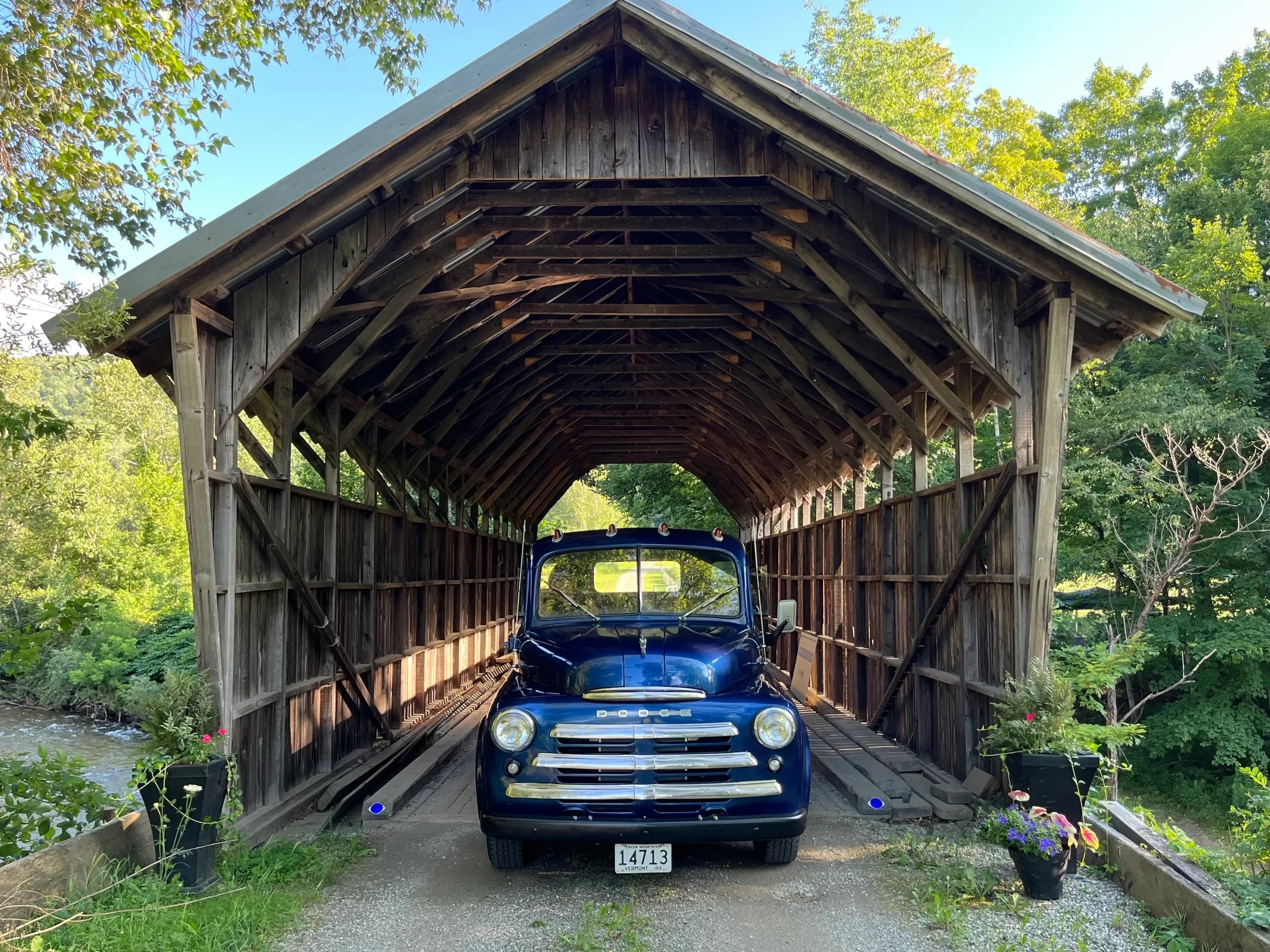 Farm photography at Covered Bridge Blueberry Farm, Underhill, Vermont.