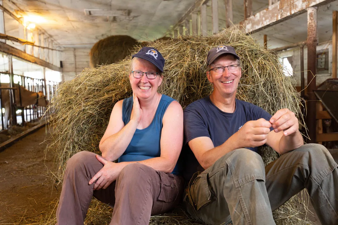 Farm photography at Kiss the Cow Farm, Barnard, Vermont.